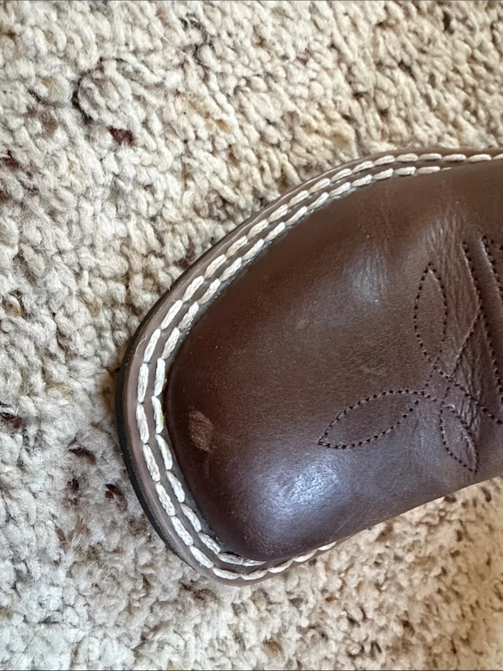 Old West little boys 9.5 D Cowboy Boots like new